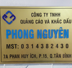 BẢNG HIỆU ĐỒNG